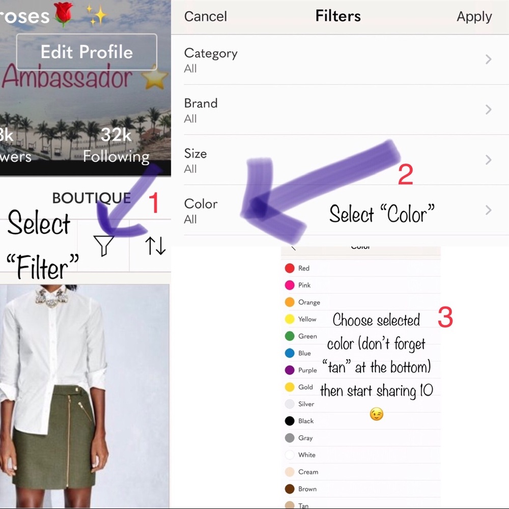 CLOSED 🌈 FRIDAY Color Share Group 🌈 - Picture 4 of 10